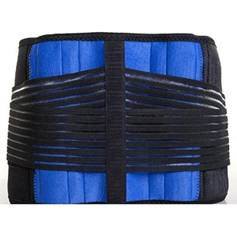 

Sports Unisex Body Adjustable Pain Relief Neoprene Belt Weightlifting Health Care Double Pull Safety Lumbar Support, As pic