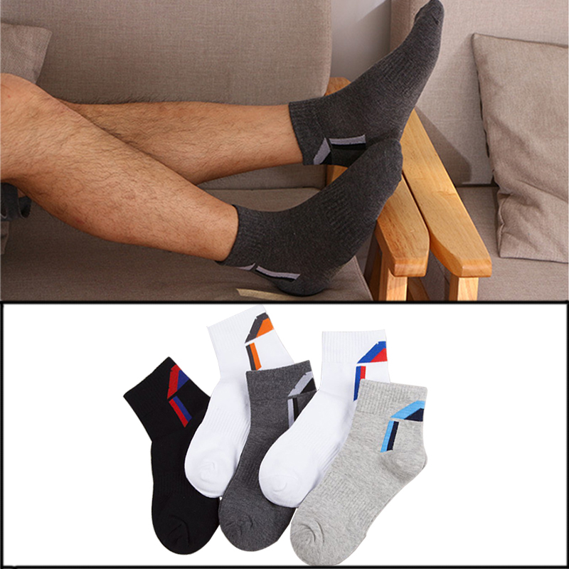 

Men's cotton Middle socks high-quality sports socks comfortable deodorant and sweat-absorbent in autumn and winter 10pairs, 10 grey