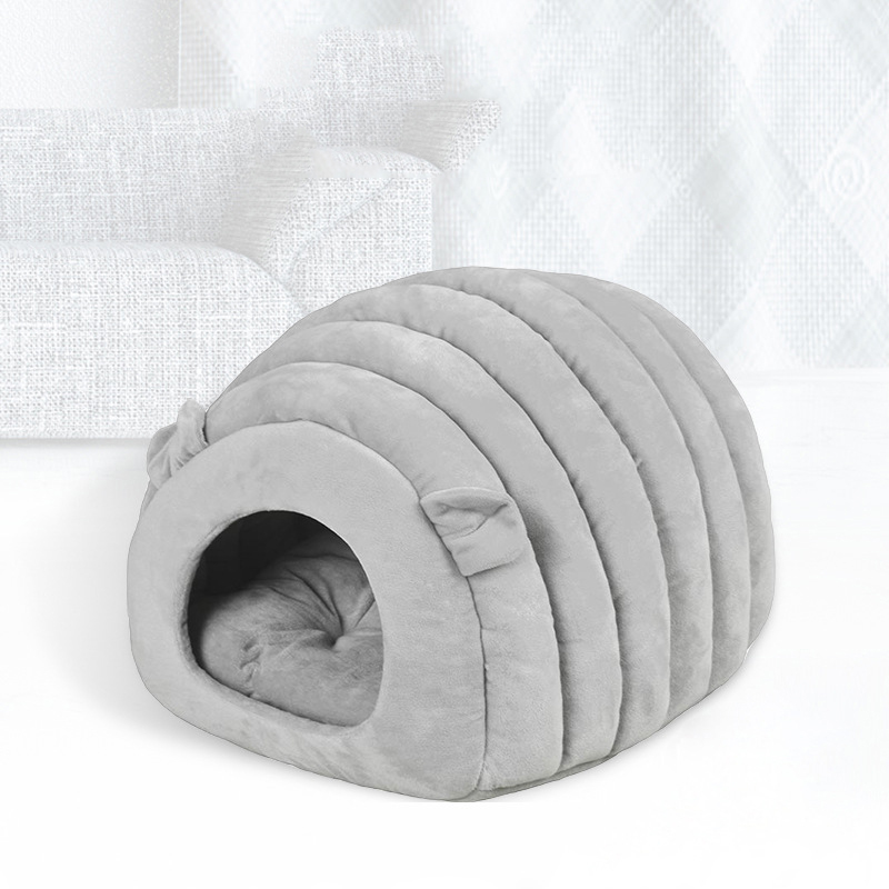 

JORMEL Pet Dog Puppy Cat Kitten Bed House for Pet Dog Kennel Mat Three Colors Machine Washing, Gray