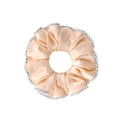 

New women's Rhinestone silk Hair Tie hair Ponytail Holder Accessories