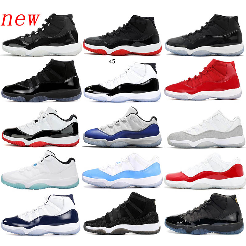 

25th Anniversary 11 11s men women basketball shoes withe bred Low WMNS Concord 23 45 Win Like 82 96 Gamma Blue sport sneakers