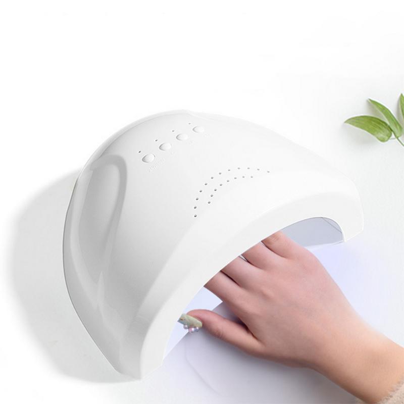 

UV Gel Nail Lamp Nail Dryer with 30pcs LED Quick Dry Sensor Dryer Polish Cure Timing Machine Art Machine Art, As pic
