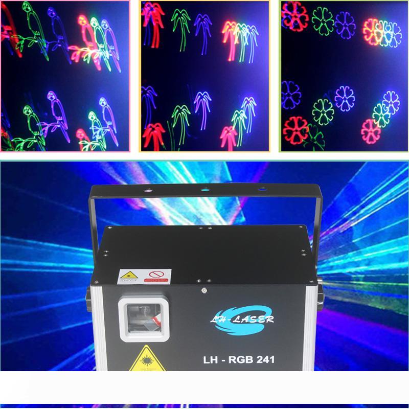 

SKY light laser 2 watt RGB rgb animation laser light with lcd display fireworks effect laser