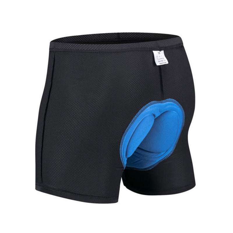 

Hot Men Breathable Quick-drying Mountain Bike Riding Underwear Shorts Thickened Silicone Sponge Cushion Riding Suit