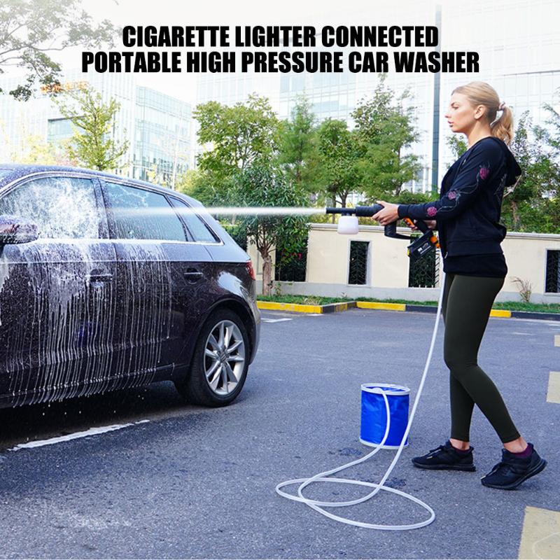 

Portable High Pressure Washer Cleaning Foam Gun Foaming Machine Car Charge Electric Watering Flowers Car Cleaning Machine