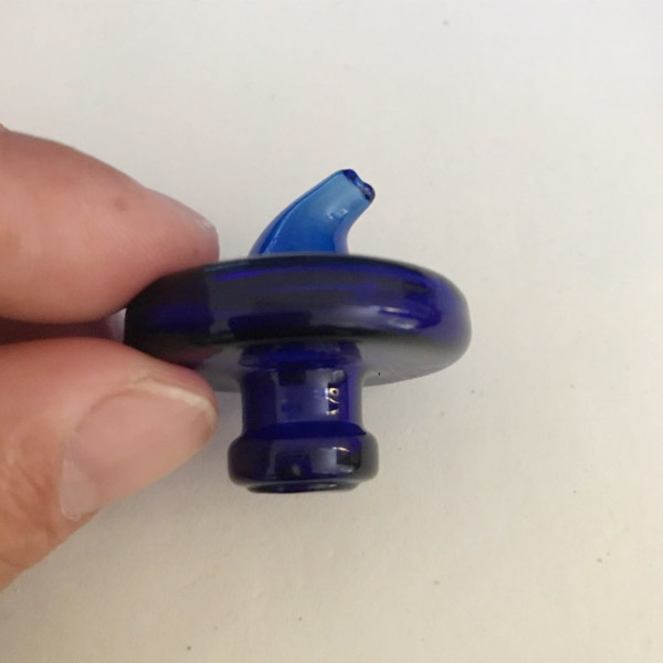 

33mm UFO Shape Glass Carb Cap / Pyrex Glass Cover For Quartz Banger Glass Bong Water Smoking Pipe Accessory From Vibes Free Shipping