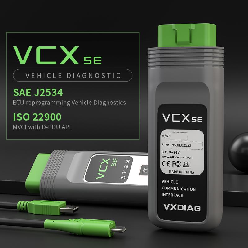 

VXDIAG VCX SE Fit For All OBD Scanner Automotivo A2 A3 WIFI ISTA-D Engineers Diagnostic Tool Programming Coding