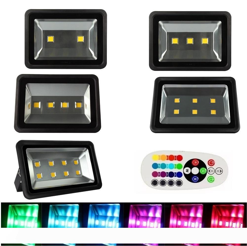 

200W 300W 400W 500W 600W RGB Warm Cold White LED Floodlights Outdoor Lighting LED Flood Light Waterproof IP65 AC 85-265V