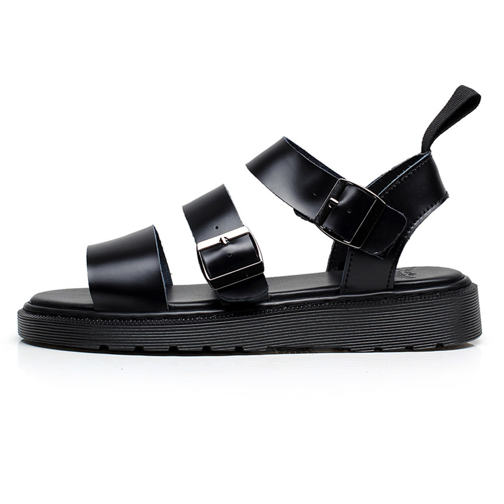

2020 Doc Men's Martins Summer New Style Outdoor Non-slip Breathable Fashion Trend Black Beach Shoes Casual Sandals Men MX200617