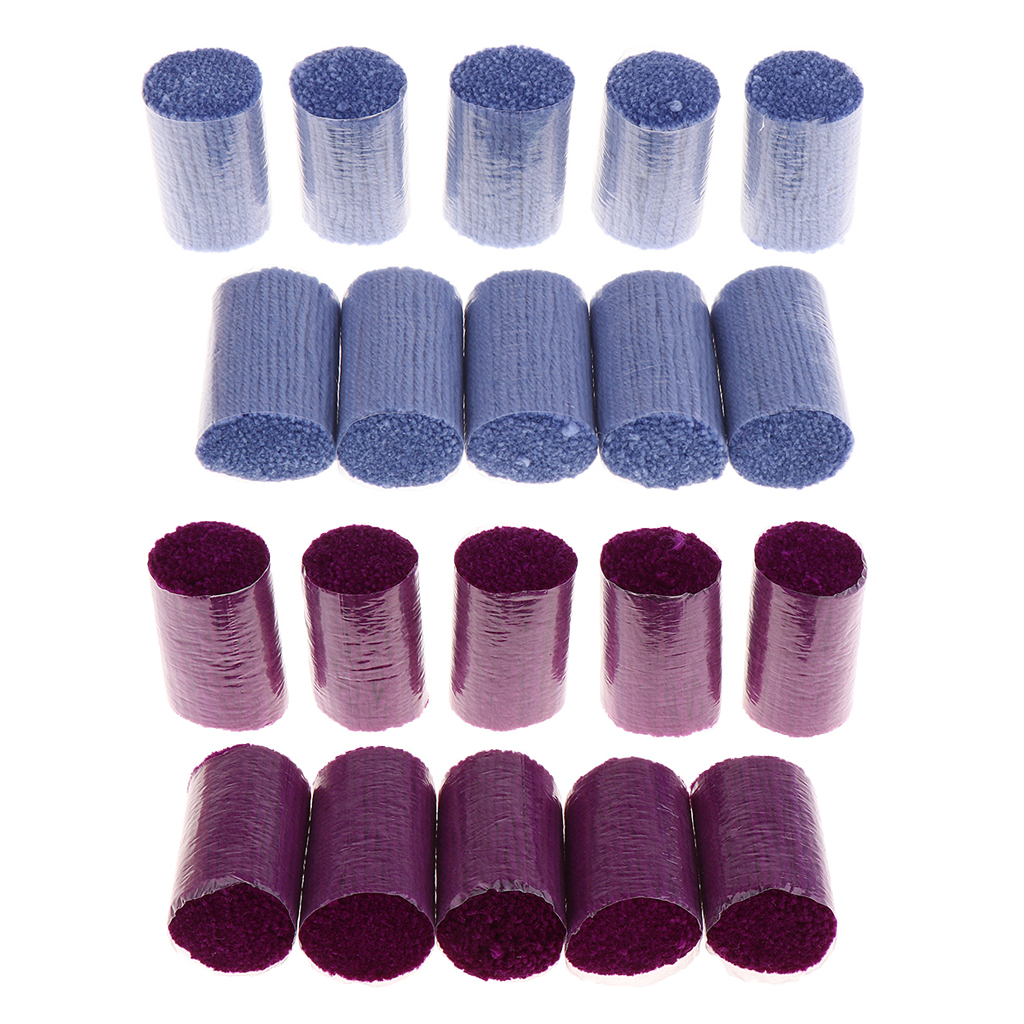 

20 bundle crocheting rug yarns for diy sewing craft, Black;white