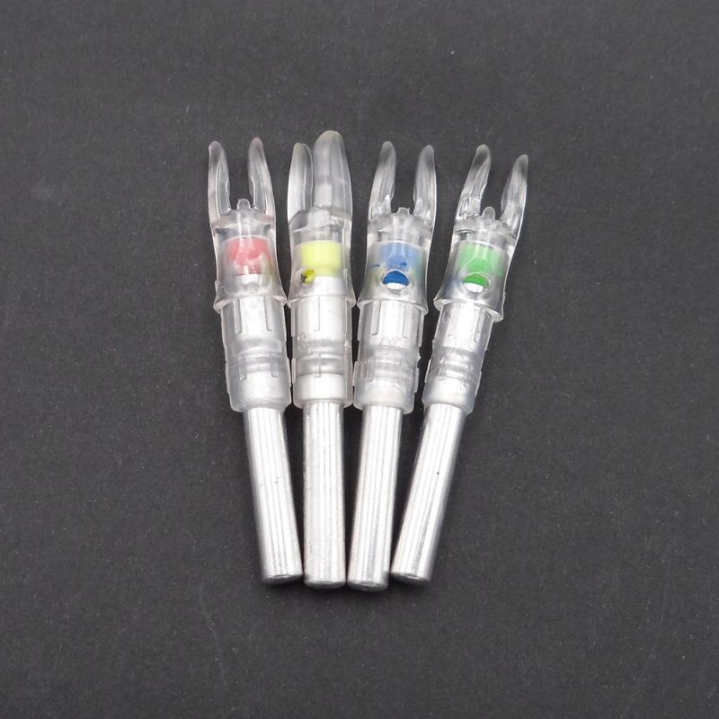

1pc Archery X/S/GT LED Lighted Nocks Bowstring Activated for Compound Bow Recurve Bow Arrow ID 5.3mm 6.2mm 6.3mm