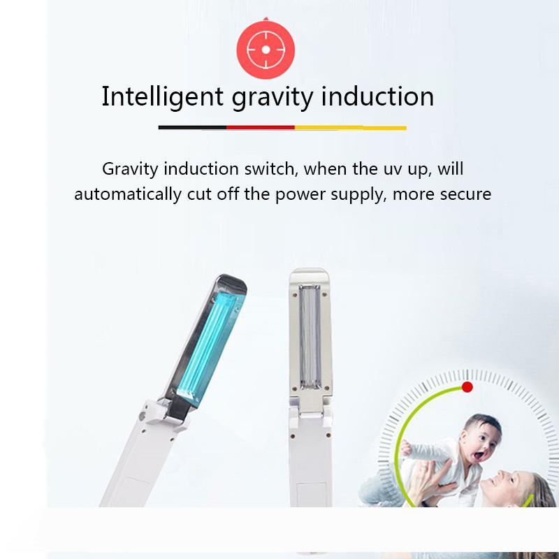 

USB Portable UVC Sterilization Stick Disinfection Rod Personal Care Traveling Sterilizer UV Sanitizer Light Cold Cathode UV Lamp