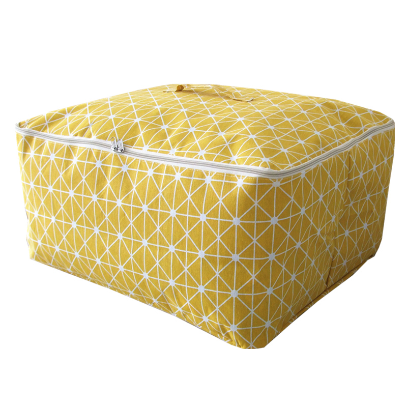 

Portable Cloest Organizer Box High Quality Clothing Storage Bag Blanket Tidy Case Container 3 Sizes Toys Storage Bag Multi Color