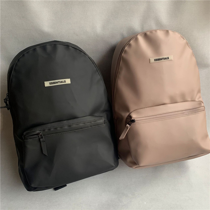leather camping backpack