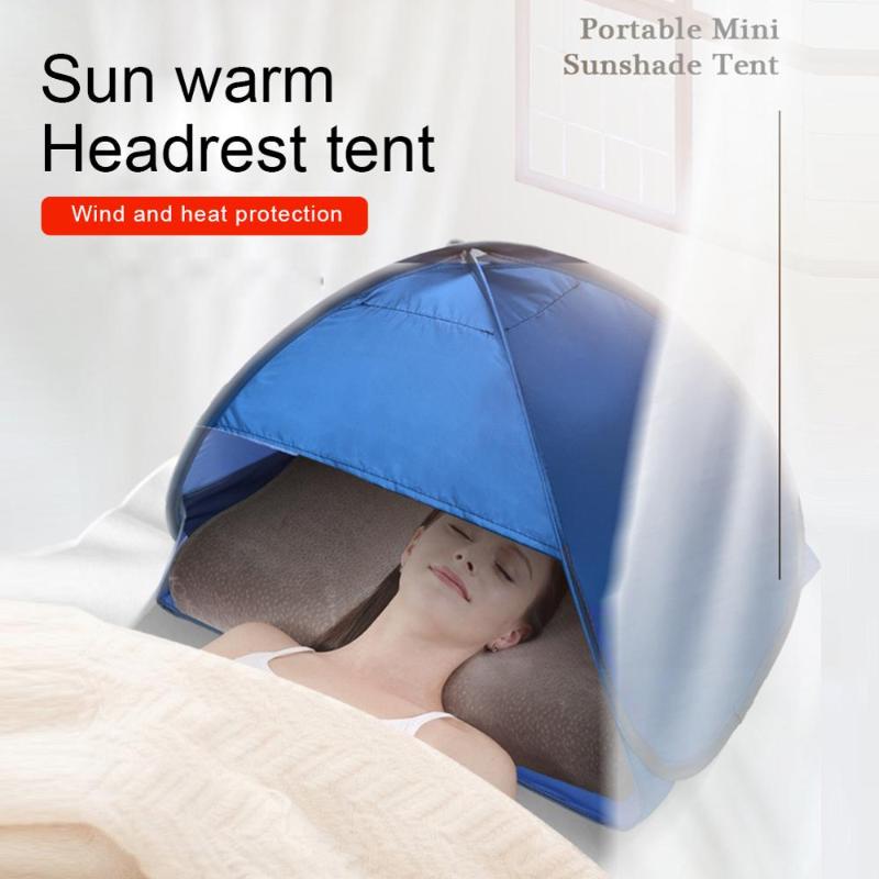 

Portable Beach Tent Tent Pillow Small Folding Sun Protection Personal Sun Shade Mini Beach Umbrella 1pcs Shelter