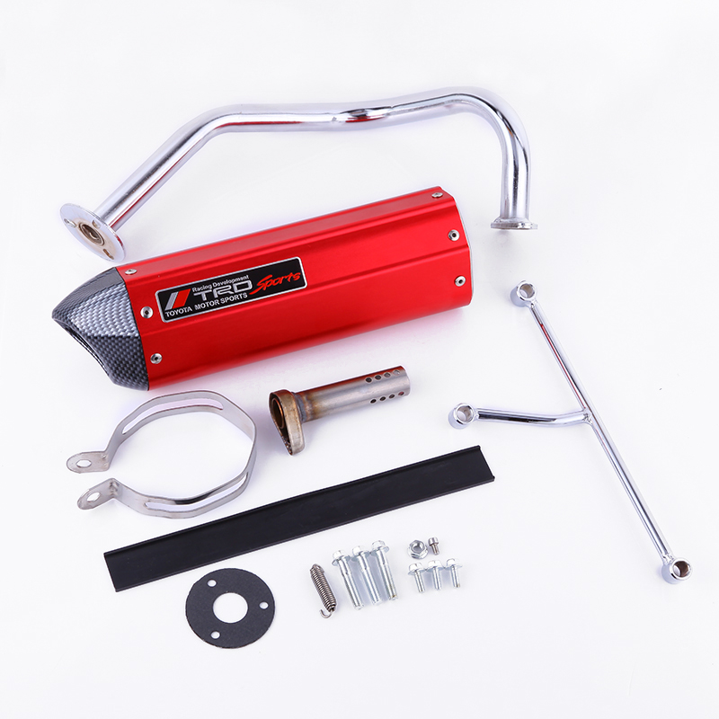 

SYM GY6 50 60 80c kymco 50 Motorcycle Scooter Akrapo Muffler Exhaust c 139qmb 139qma db killers Jonway,Lance,Longbo etc