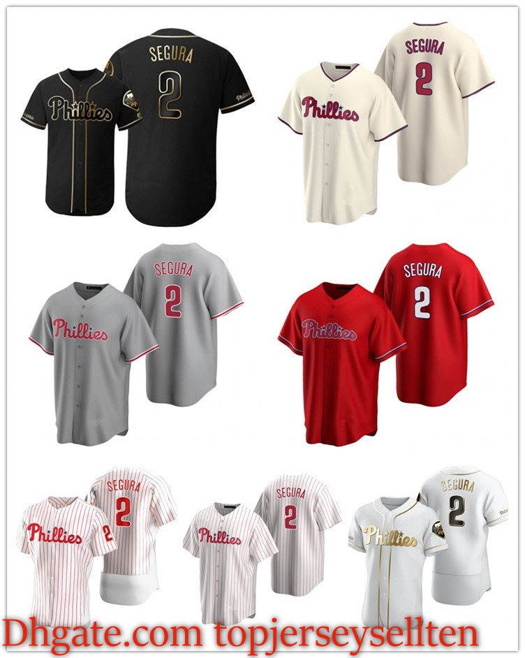 

Phillies MEN WOMEN YOUTH 2 Jean Segura 2020 Authentic baseball Jersey