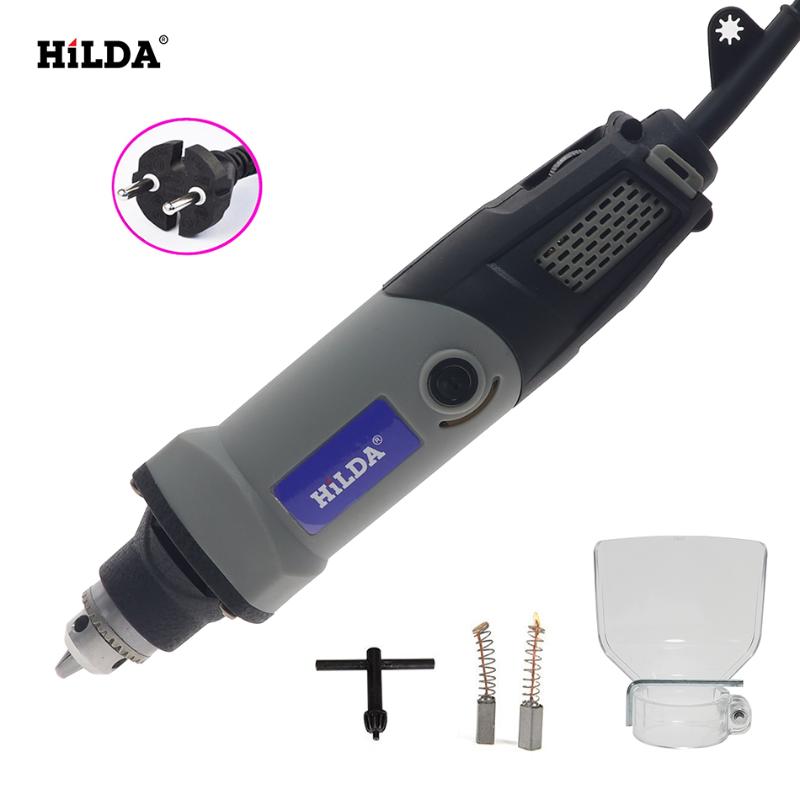 

HILDA Variable Speed Rotary Tool Electric Tools 400W Mini Drill 6 position for Dremel Rotary Tools mini grinding machine