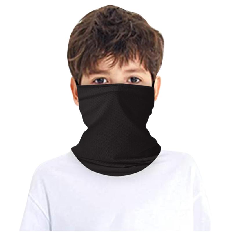 

30# Children's Rave Bandana Neck Gaiter Tube Headwear For Boys And Girls Face Scarf Multi-functional Head Scarf Neck Cover