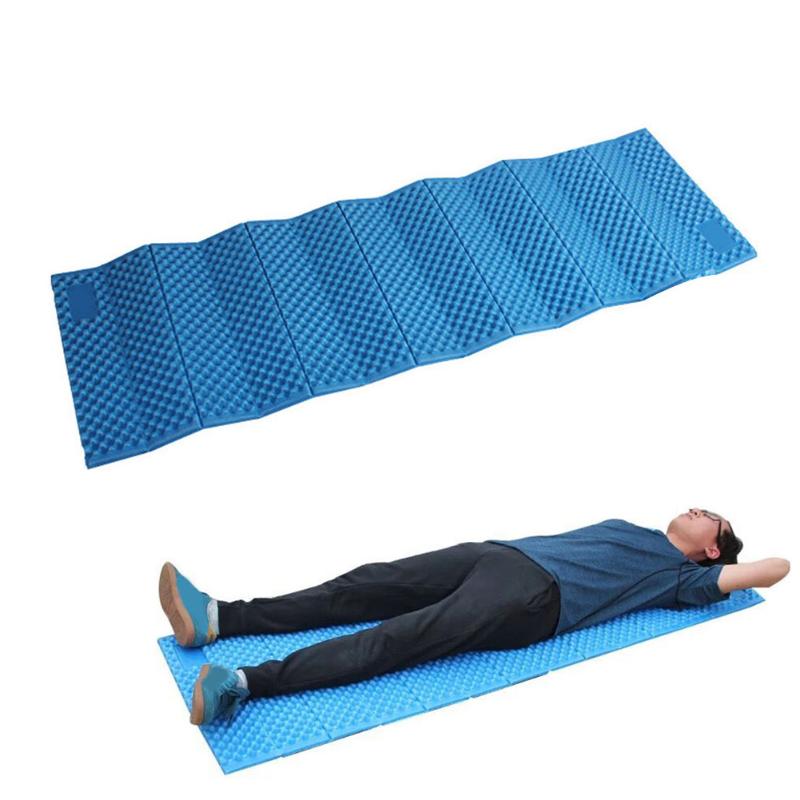 

Sleeping Pad Folding Camping Ultralight Outdoor Tent Compact Mat Aluminum Film Moisture Proof Portable Waterproof Beach