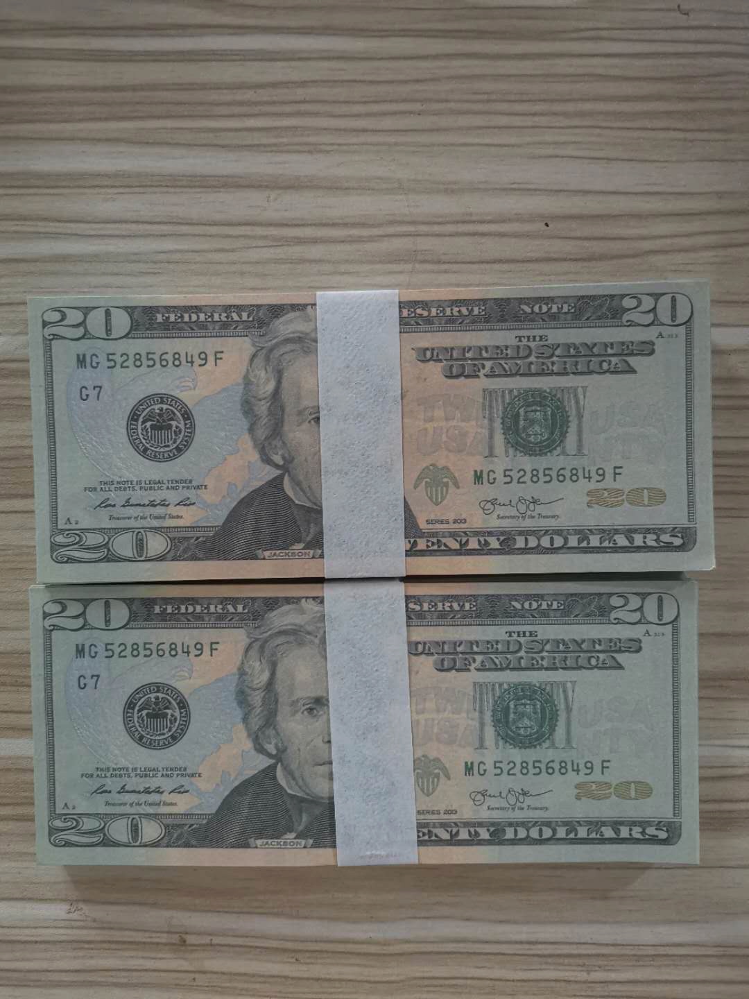 

US Dollar Hot Sales Fake Money Movies Prop 20 Dollars Bank Note Counting Prop Money Festive Party Games Toys Collections Gifts 08