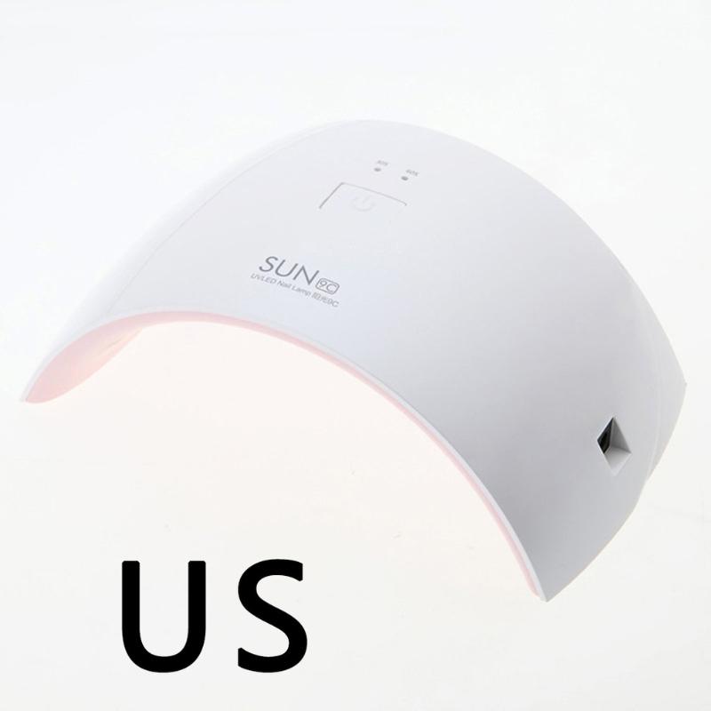 

24W Professional LED UV Nail Lamp Led Nail Light Dryer UV Lamp Women Fashion Phototherapy Machine, White