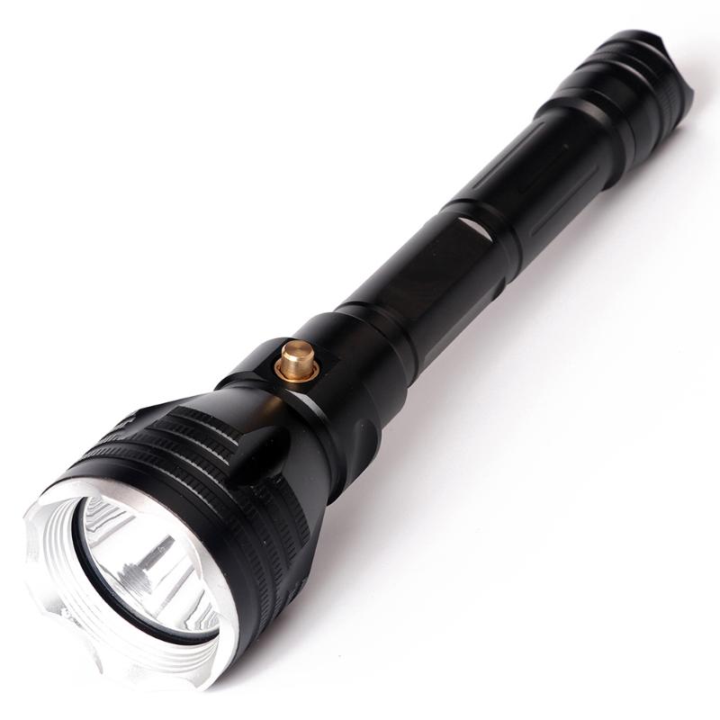 

Hot Sale 1000 Lumens XML T6 IP68 18650 Battery Aluminum Scuba Diving LED