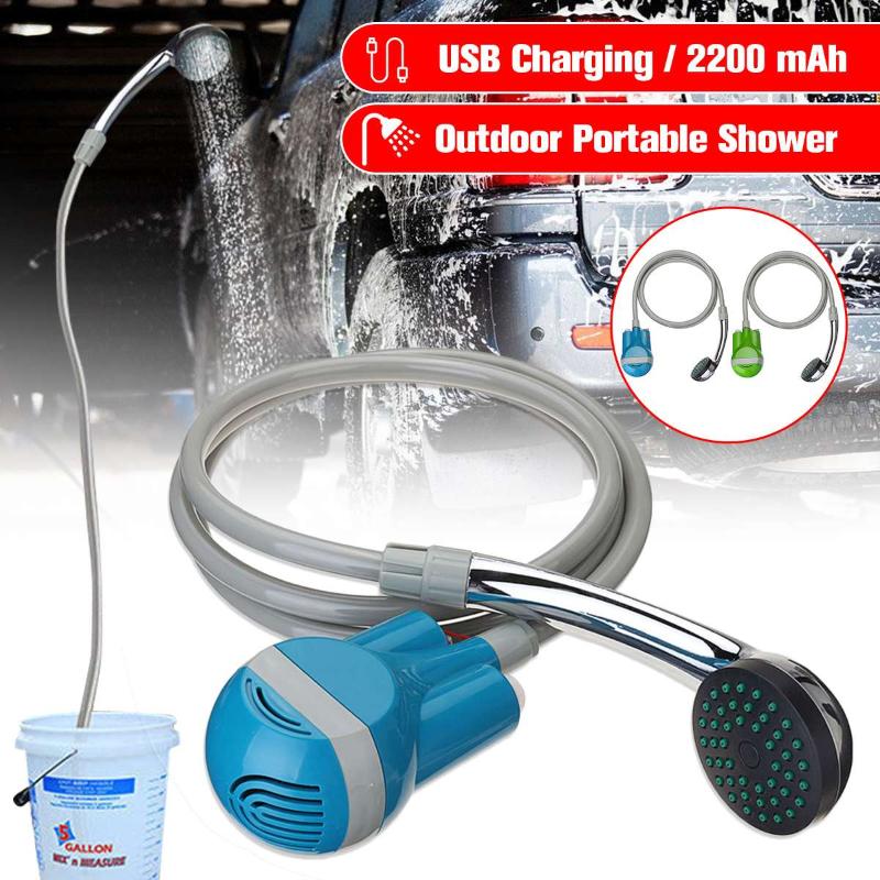 

12V Car Washer Portable Camping Shower Wireless Car Shower DC 12V Pump Pressure Outdoor Travel Caravan Van Pet Water Tank