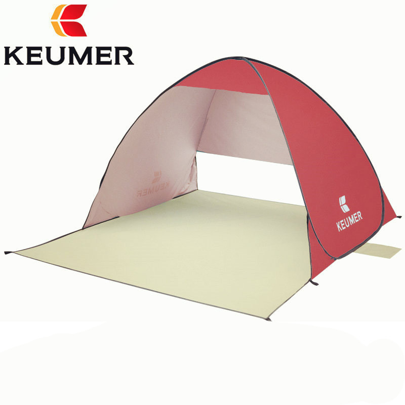 

Outdoor Beach Tent Portable Automatic Open Collapsible Tents Camping Fishing Courtyard tent Single Layer High Quality Sunshade