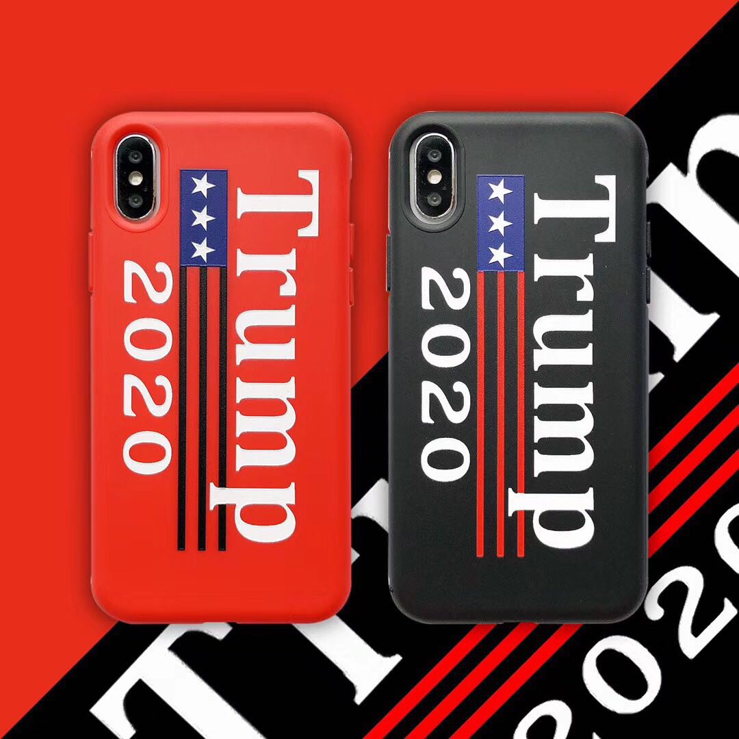 

Trump 2020 Phone Case For iPhone 11 Pro XS Max XR X 6 7 8 Plus, Red