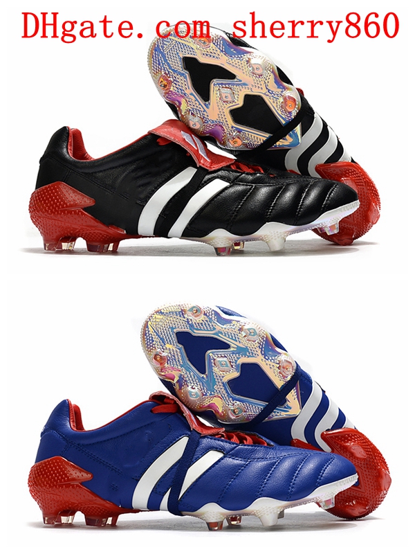 

2021 quality mens soccer shoes Predator 20 Mutator Mania Tormentor FG cleats 20 football boots botas de futbol, As picture 2