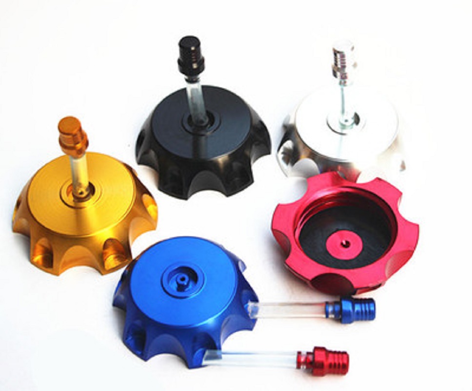 

Gas tank cap of cross-country motorcycle aluminum alloy tank cap breathable cap