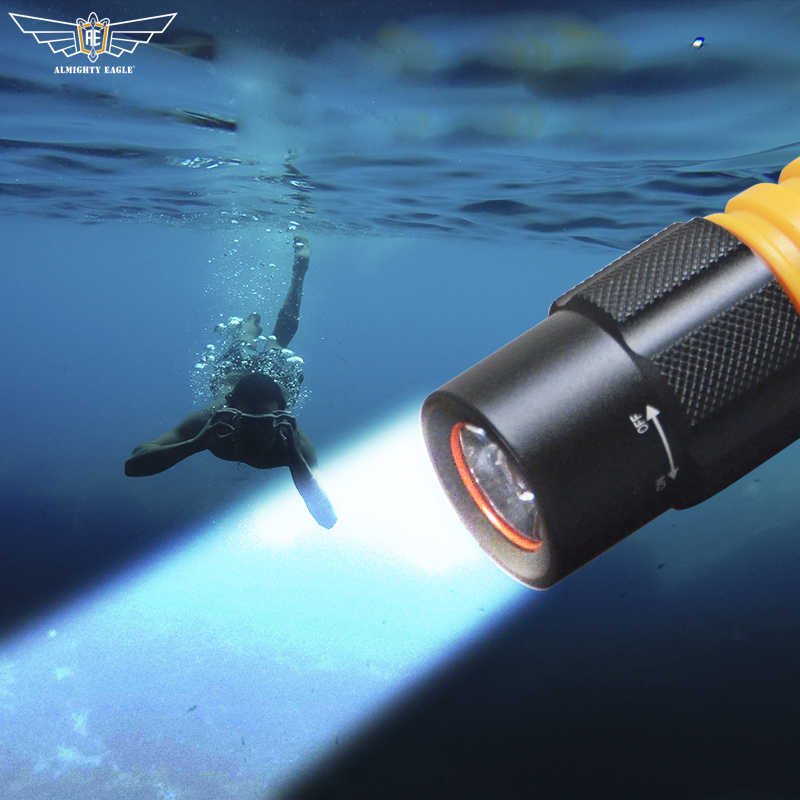 

Battery Rechargable Mini LED 3 Lighting Mode amphibious Waterproof Torch Stylish Portable Suit for Night Lighting