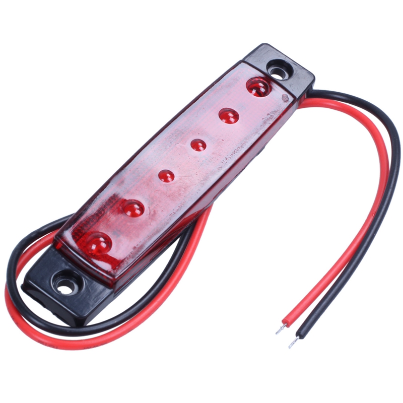 

24V 6 SMD LED car light truck trailer side marker lamp