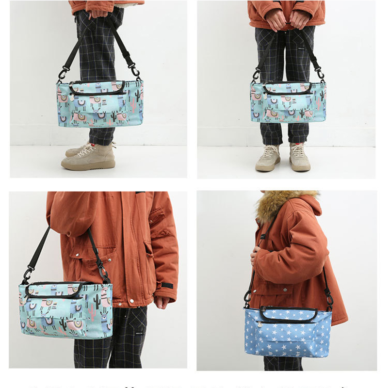 

Mummy Diaper Bag With Hook Baby Bag Kids Carriage Waterproof Large Capacity Stroller Accessories Travel Nappy, Oxford fabric bag681