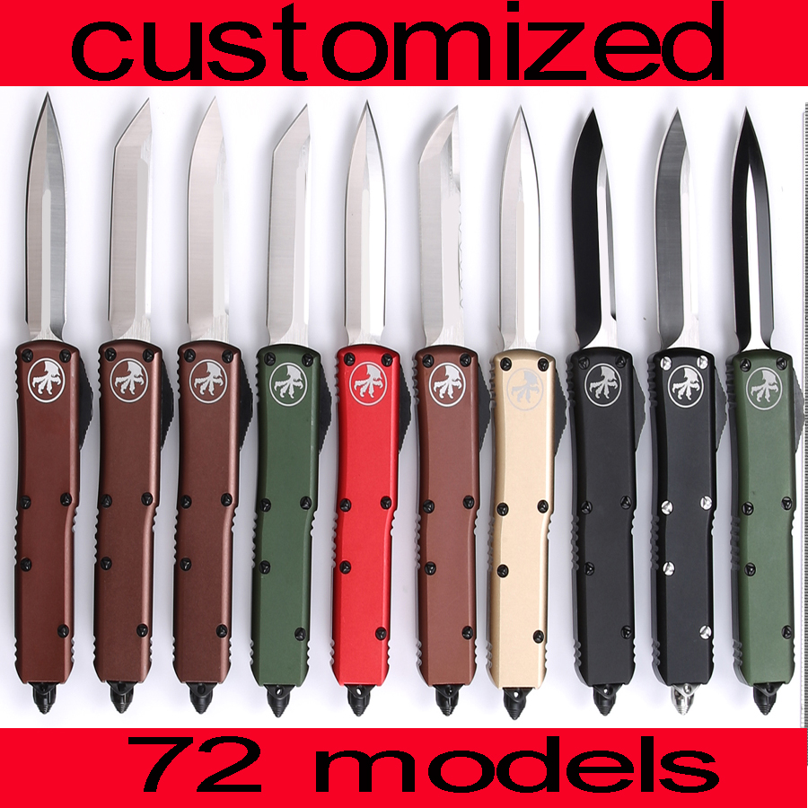 

wholesale A14 CNC VG10 STEEL automatic knife benchmade BM3310 BM3300 3350 CA07 UTX85 automatic tool Camping hunting pocket knives edc TOOL