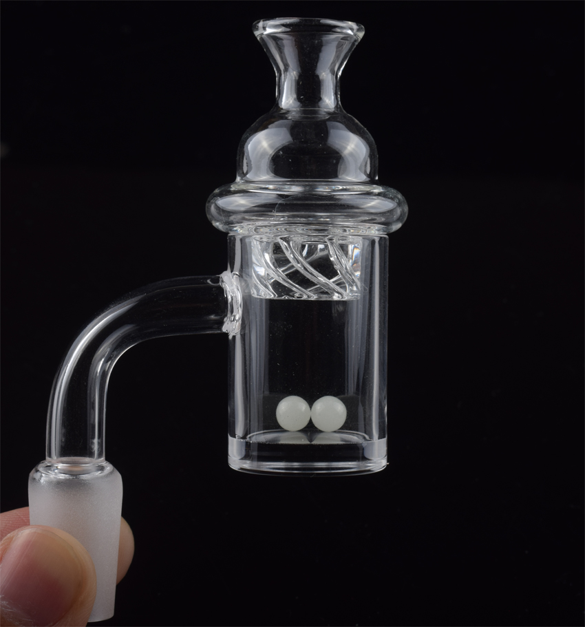 

Top Quality 5mm Clear Bottom Flap Top 10mm 14mm 18mm Quartz Banger Nail & Spinning Carb Cap Glowing Terp Pearl Ball For Glass Bongs