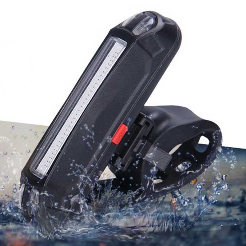 

120 Lumens USB Rechargeable Bicycle Taillight LED Lamp Waterproof MTB Road Bike Light Night Warning Cycling Drop Ship
