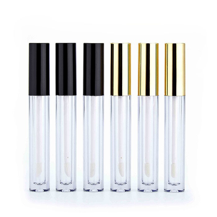 

30/50PCS Gold/Silver/Black Lid Empty Lipgloss Tube Liquid Lipstick Eyeliner Eyebrow Beauty Makeup Product Case Refillable Box