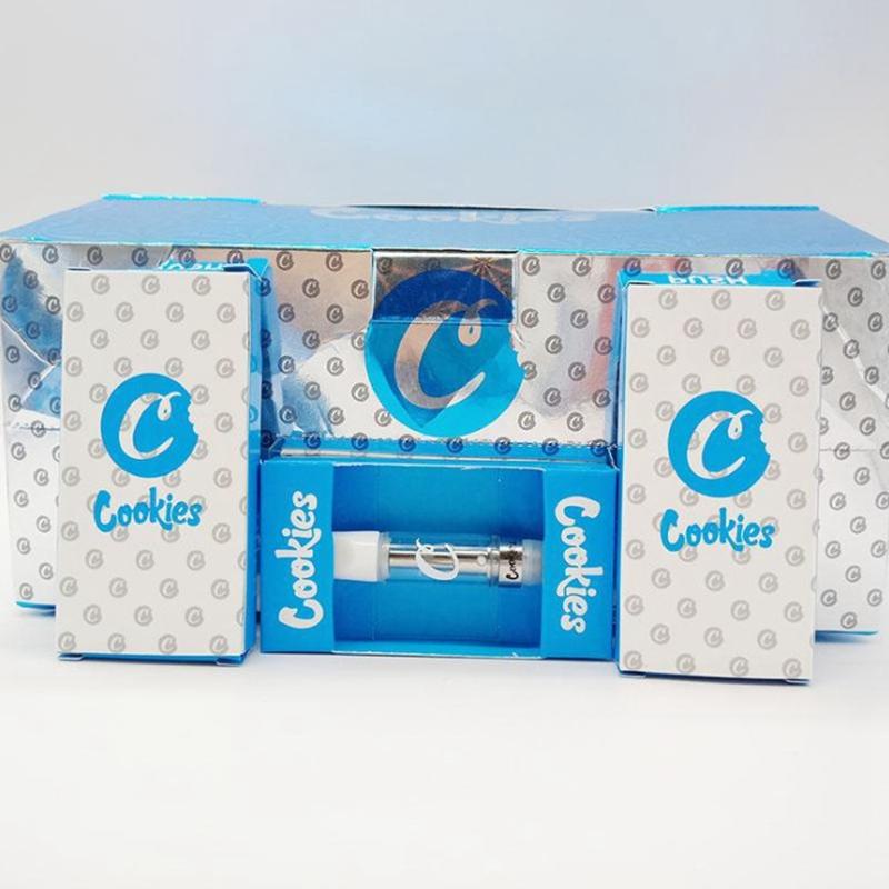 

Cookies Push High Flyers Cartridge 0.8mml 1.0ml Carts Ceramic Coil Cart 510 Thread Vape Cartridges Cookies Packaging Ceramic Tip Glass Tank