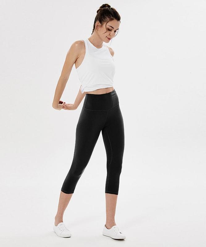 

elastic leggings pants women slim fitness joggers leggins lady sports trousers high waisted pant yogawear female yoga pants, Black