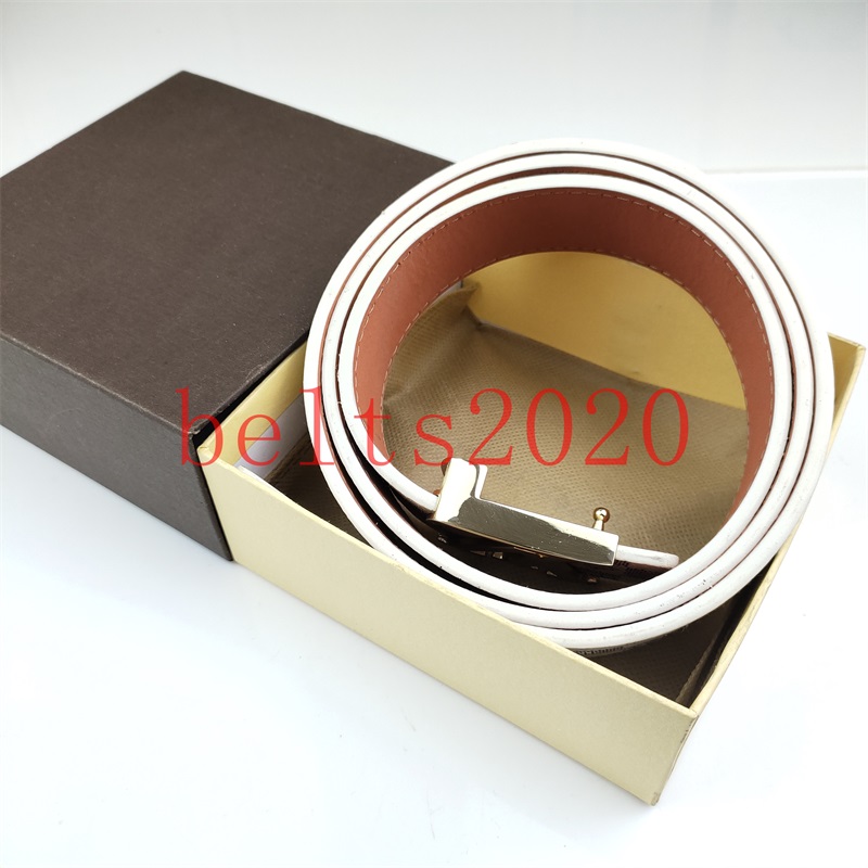 

Fashion Designer Belt Genuine Leather Men Belts Luxury High Quality Smooth Buckle Mens Belts For Women Belt with box A