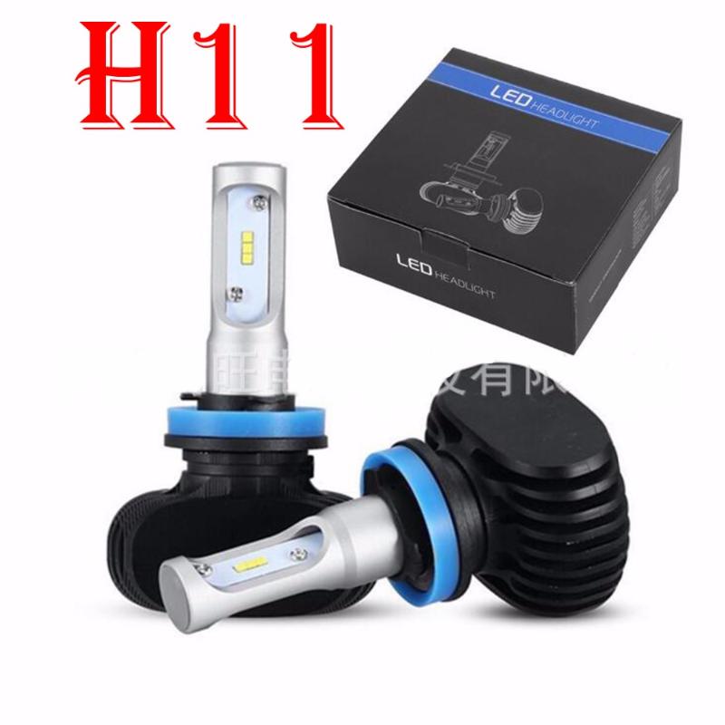 

1 Set H8 H9 H11 S1 50W 8000LM LED Headlight Slim Conversion Kit Seoul CSP Y19 Chips Fanless All-in-one White 6K Front Lamps Bulb