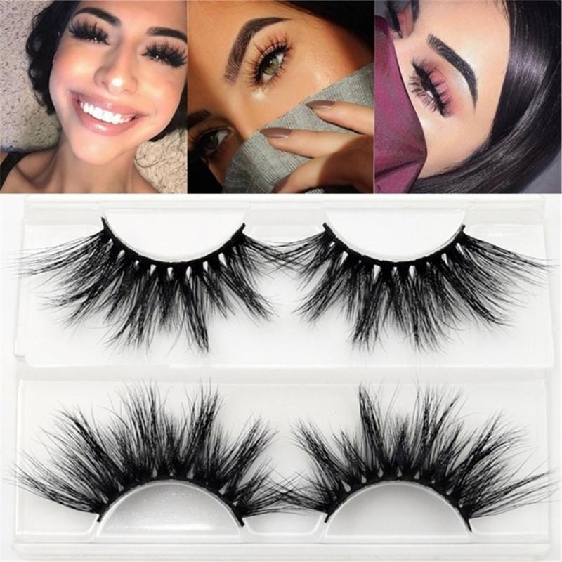 

6 Styles Beauty Handmade thick Eye lashes wispy 3D soft false eyelashes Black False Eyelashes Natural Cross Lashes Faux Cils
