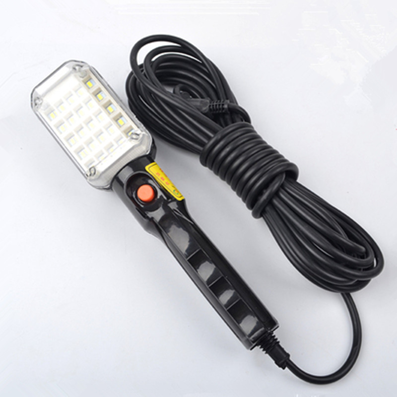 

1PCS LED Work Flashlights 360°Rotation Car Repair Working Lamp Powered Torch Magnet Hook Tent Camping Lantern