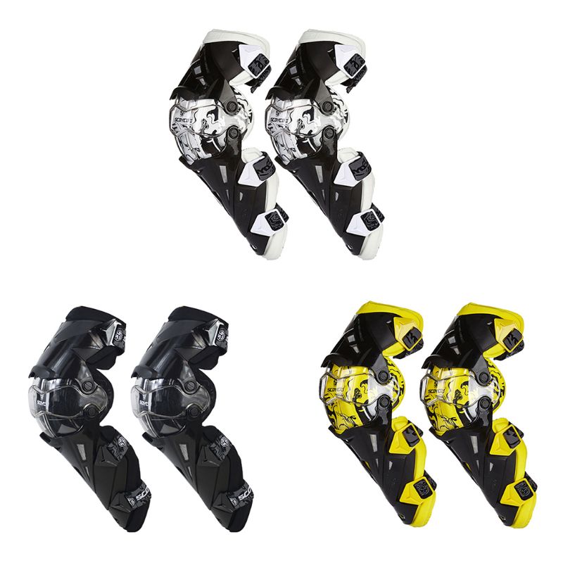 

2pc Motorcycle Knee Pad Protective Gear Knee Guards Safety Gears Race Brace