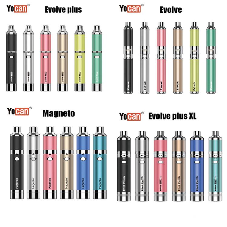 

Authentic Yocan Plus Evolve Regen Kit Vaporizer X Armor XL Pen Magneto E Vape Wax Cigarette Pltar