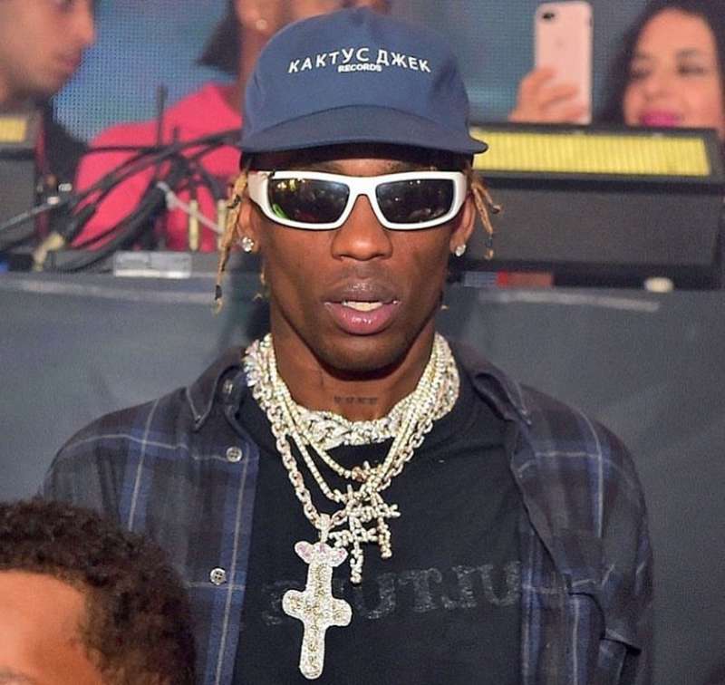 

High quality Travis Scott Necklace full of zircon cactus Jack pendant rap hip hop fashion street men and women Necklace