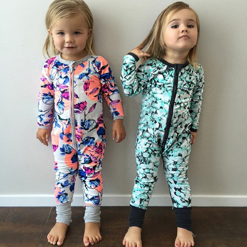 

2020 unisex baby girls boys long sleeve cotton rompers printing pattern kids autumn one piece zipper design CR155, 17