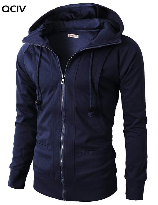 

Men's Casual Hoody Autumn Winter Solid Hoodies Slim Fit Long Sleeves Sweatshirts Men Streetwear Zipper Hooded Tracksuit Fleece, Cc145 army green